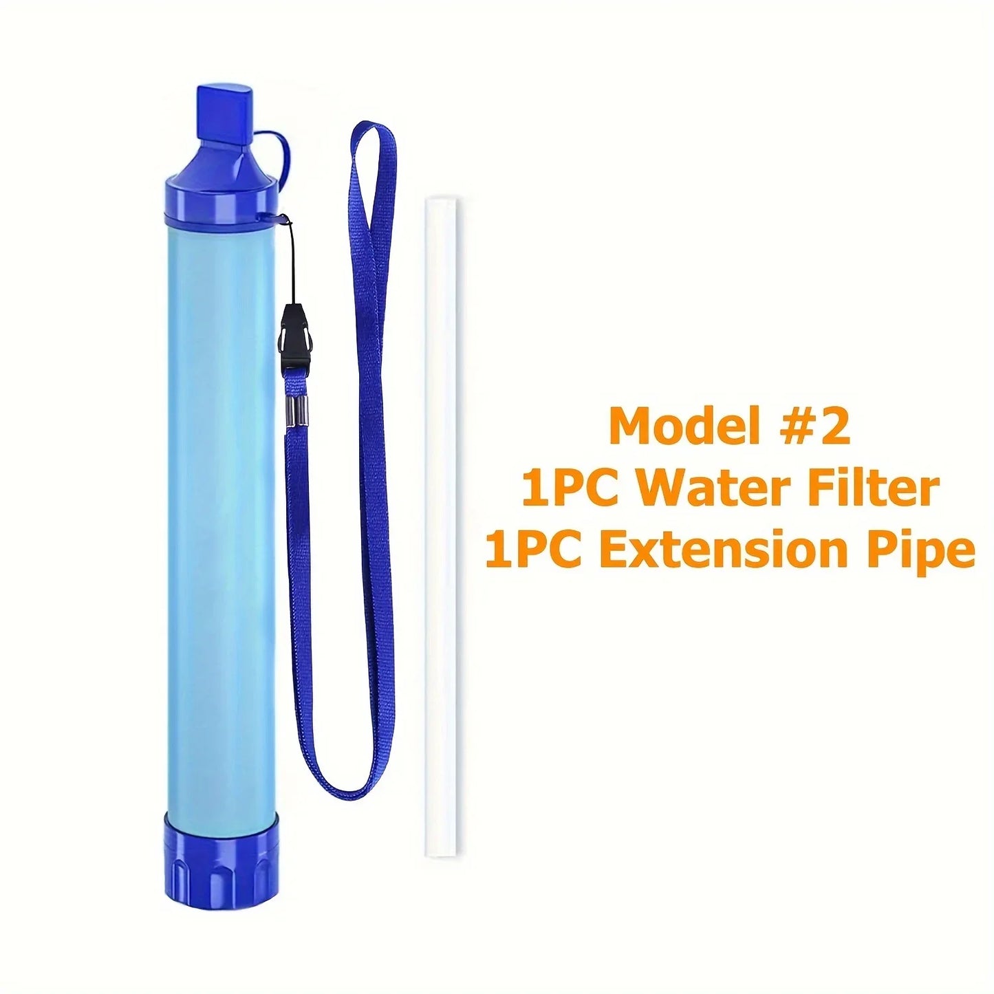 10000ガロン 屋外用パーソナル浄水器 超軽量 0.01ミクロン 4段階フィルターシステム ポータブル浄水器 サバイバルストロー